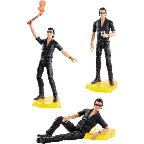  Jurassic World Toys Jurassic World Amber Collection Dr. Ian Malcolm