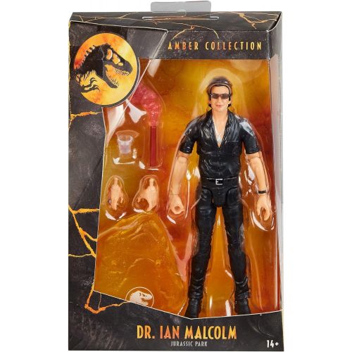  Jurassic World Toys Jurassic World Amber Collection Dr. Ian Malcolm