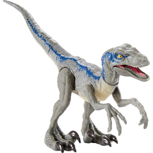 디즈니 Jurassic World Toys Jurassic World Savage Strike Velociraptor Blue