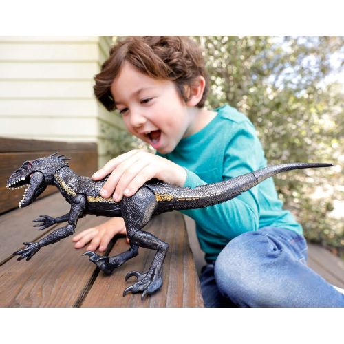  Jurassic World Toys JURASSIC WORLD GRAB N GROWL INDORAPTOR Dinosaur