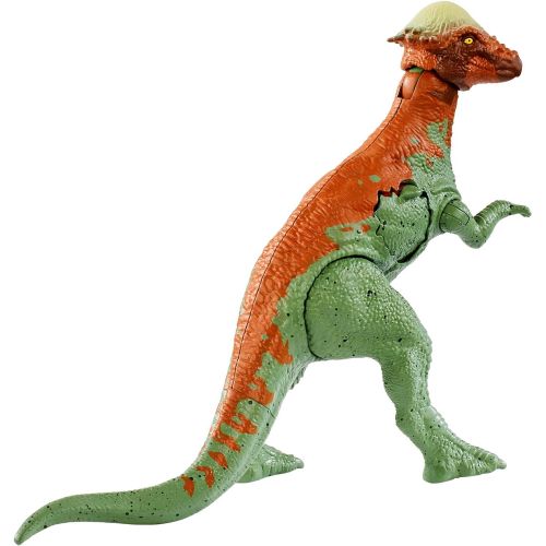  Jurassic World Toys Jurassic World Battle Damage Pachycephalosaurus Figure