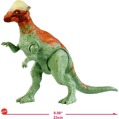  Jurassic World Toys Jurassic World Battle Damage Pachycephalosaurus Figure