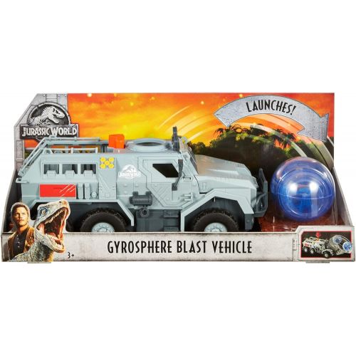 Jurassic World Toys Jurassic World Gyrosphere Blast Vehicle