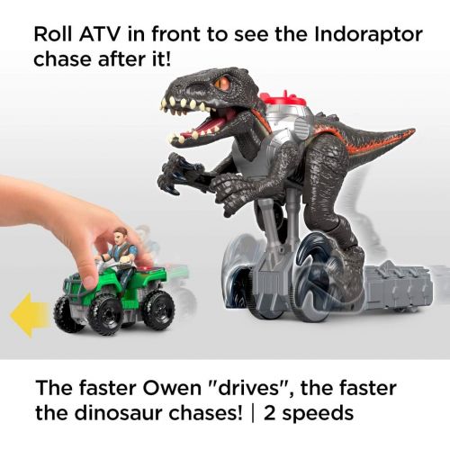 디즈니 Fisher-Price Imaginext Jurassic World Walking Indoraptor