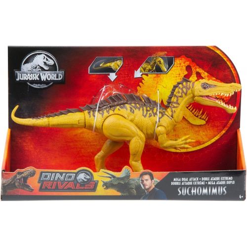  Jurassic World Toys Jurassic World Mega Dual Attack Amargasaurus