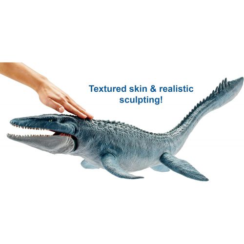 디즈니 Jurassic World Toys Jurassic World Real Feel Mosasaurus