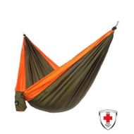 Just Relax Single Portable Lightweight Camping Hammock With KISH Bug Repellent, 10.6x5 Feet