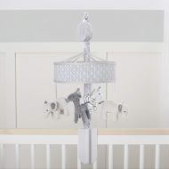 Just Born Little Dreamer Musical Mobile, Grey Elephant and Zebra, One Size