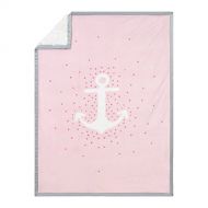Just Born Sail Into Your Dreams Plush Blanket, Pink