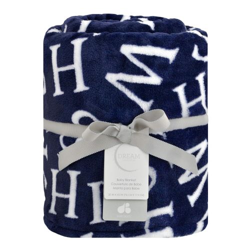  Just Born Dream 2-Ply Super Soft Blanket, Navy, One Size