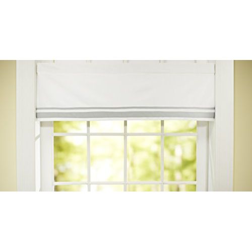  [아마존베스트]Just Born Window Valance, Grey