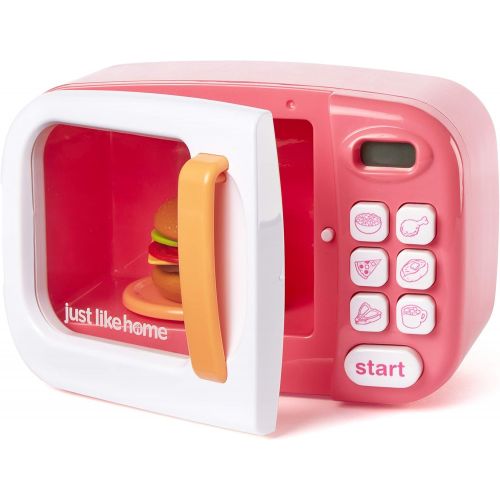  Just Like Home Microwave - Pink