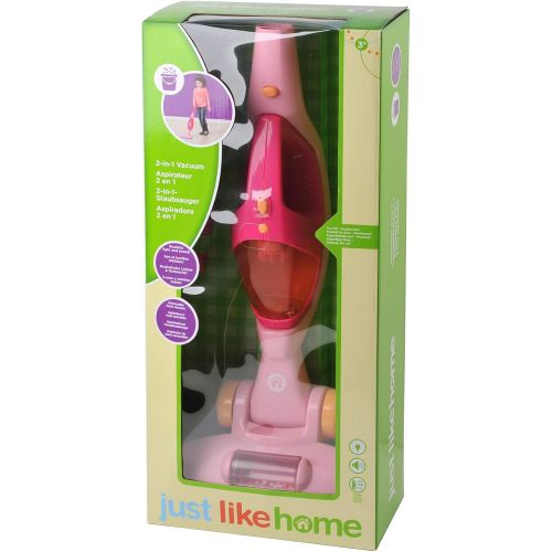  Just Like Home 2-in-1 Vacuum Set - Pink