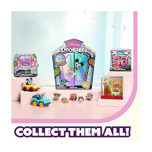  Just Play Disney Doorables NEW Multi Peek Series 10, Collectible Blind Bag Figures, Styles May Vary, Officially Licensed Kids Toys for Ages 5 Up