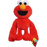 Sesame Street Monster Hugs Elmo 2-pound Weighted Sensory 19-inch Snuggly Plush, Kids Toys for Ages 18 Month, Amazon Exclusive by Just Play