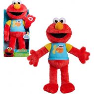 SESAME STREET 13-inch Sing-Along Plush Elmo with Lights and Sounds, Super-Soft and Huggable, Kids Toys for Ages 18 Month by Just Play