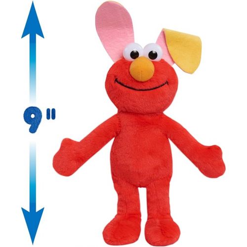  Just Play Sesame Street Easter Small Plush Bundle, 9-inch Tall Elmo and Cookie Monster Stuffed Animals, Kids Toys for Ages 18 Month