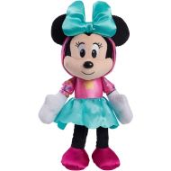 Disney Junior Minnie Mouse 9-inch Small Plush Stuffed Animal, Super Soft Plushie, Pretend Play