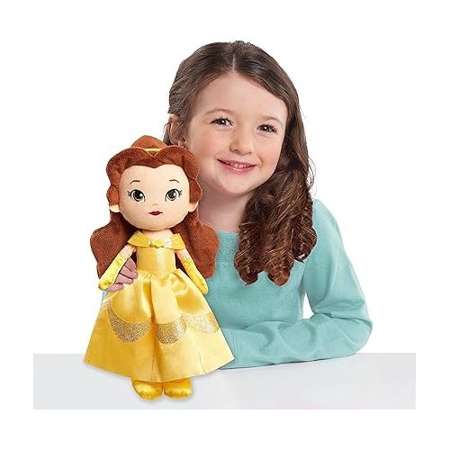  Disney Princess So Sweet 12-Inch Plush Belle in Yellow Dress, Beauty and the Beast