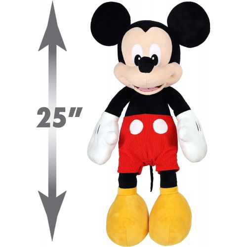  Disney Junior Mickey Mouse Jumbo 25 inch Plush Mickey Mouse, by Just Play