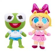 Disney Junior Music Lullabies 8 Inch Kermit & Piggy 2 Piece Plush Set, Baby Toys 18 Months Up, Amazon Exclusive, by Just Play