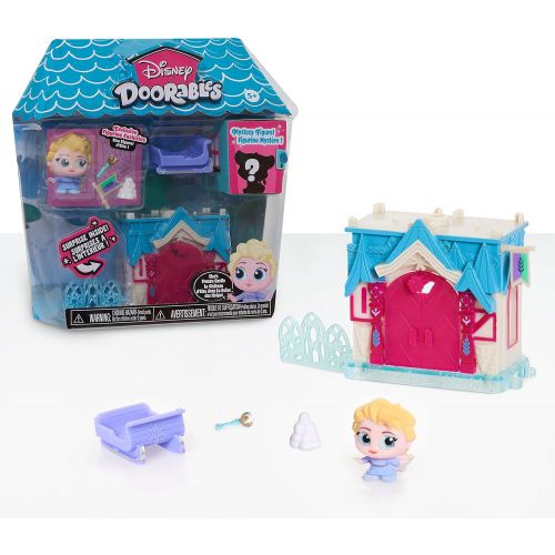  Disney Doorables Mini Playset Elsa’s Frozen Castle, by Just Play
