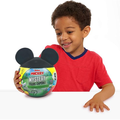  Disney Junior Mickey Mouse Mystery Figure Capsule, 9 pieces inside, Amazon Exclusive, by Just Play