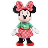 Disney Holiday 13.5 Inch Dancing Feature Plush, Minnie Mouse, by Just Play