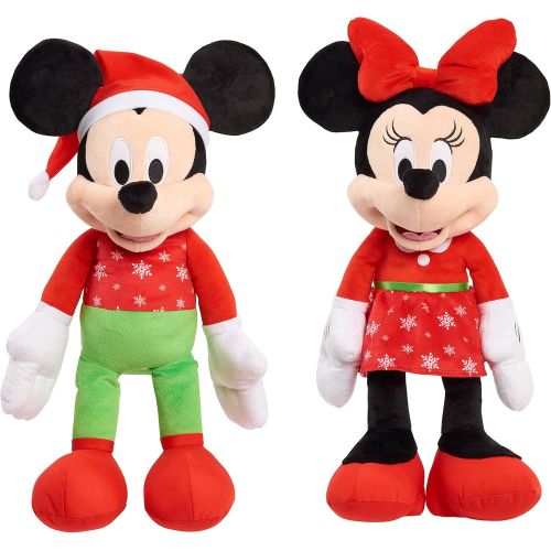  Disney Holiday Minnie Mouse 2021 Large 22 Inch Plush, Stuffed Animal, Amazon Exclusive, by Just Play
