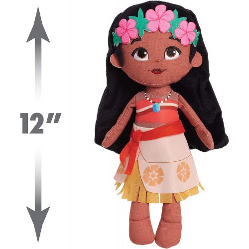  Disney Princess So Sweet Princess Moana, 12 Inch Plush with Brown Hair, Disney Moana, by Just Play