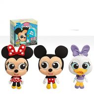 Disney Doorables Puffables Plush, Disney Mickey Mouse and Friends, 10 Inch Squishy Plush Featuring Glitter Eyes, Styles May Vary, by Just Play