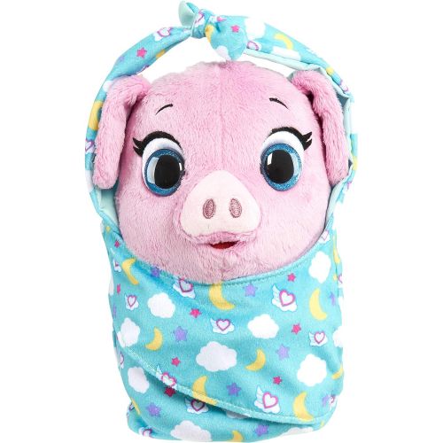  Just Play Disney Jr T.O.T.S. Cuddle & Wrap Plush, Pearl The Piglet