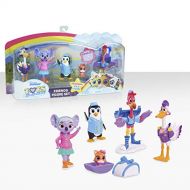 Just Play Disney Junior T.O.T.S. Collectible Figure Set, 6 Pieces, Additional Figurines for TOTS Playsets