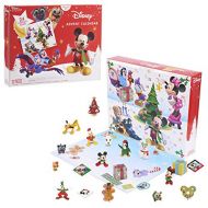 Disney Junior Advent Calendar, 32 pieces, figures, decorations, and stickers, by Just Play