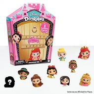 Disney Doorables Glitter and Gold Princess Collection Peek, Includes 8 Exclusive Mini Figures, Styles May Vary, by Just Play
