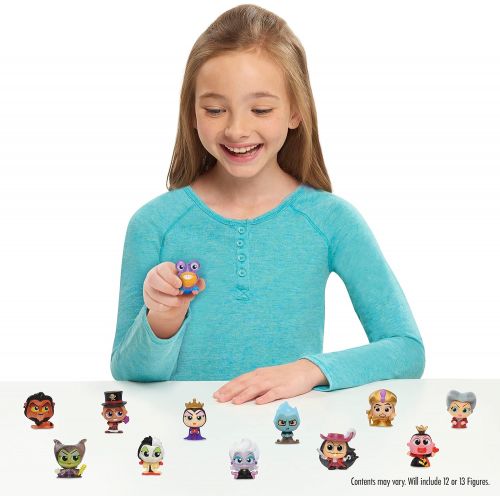  Just Play Disney Doorables Villain Collection Peek, Includes 12 Exclusive Mini Figures, Styles May Vary, Amazon Exclusive