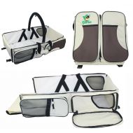 Just Samba Baby Diaper Bag w/Mosquito Net, Portable Bassinet and Travel Changing Station...