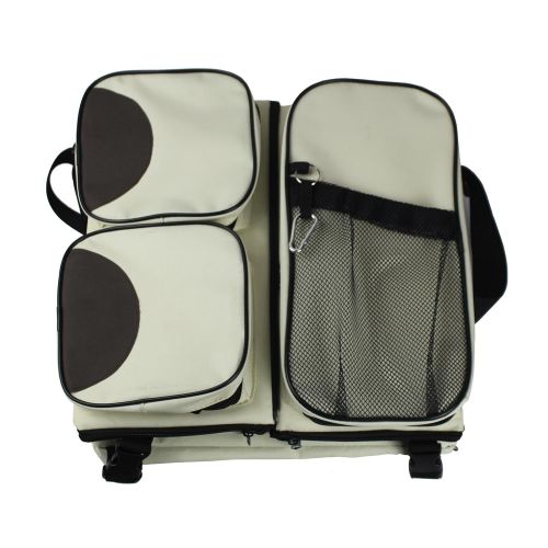  Just Samba Baby Diaper Bag w/Mosquito Net, Portable Bassinet and Travel Changing Station...