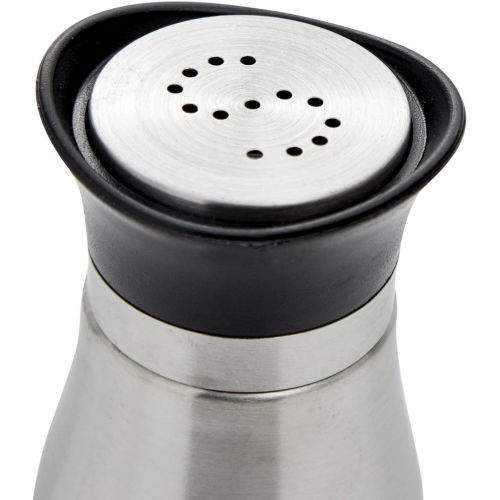  Juvale Salt and Pepper Shakers Stainless Steel and Glass Set