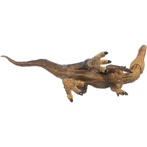  Juvale Dinosaur Toy Spinosaurus Figurine with Movable Jaw - Realistic Plastic Toy Dinosaur Figure for Children, Themed Parties, Decorations, Green - 11.5 x 6 x 3.5 Inches