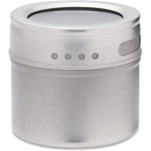  Juvale 20 Jars Magnetic Spice Containers, 3.4 Oz Spice Tins with Clear Lid (94 Labels)