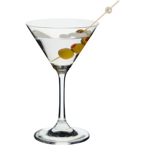  [아마존베스트]Juvale Martini Glasses - 6-Set Clear Classic 5-Ounce Cocktail Glasses, Inverted Cone Shaped Stemware, Bar Accessories, Ideal Gifts for Housewarming, Wedding, Birthday Celebrations