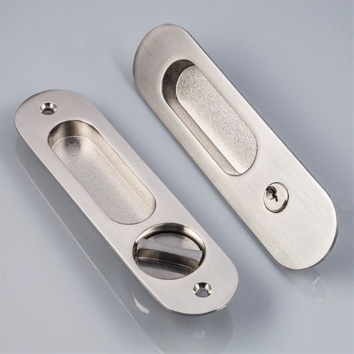  Jwn Recessed Invisible Handle Door Cabinet Lever Mortise Lock Bathroom Kitchen Balcony Sliding Door Lock