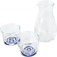 [아마존베스트]Jyanome Aderia Cold Sake Glass, Sake Tasting Cup (Kiki - Choko)