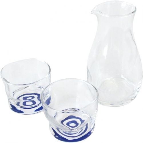  [아마존베스트]Jyanome Aderia Cold Sake Glass, Sake Tasting Cup (Kiki - Choko)