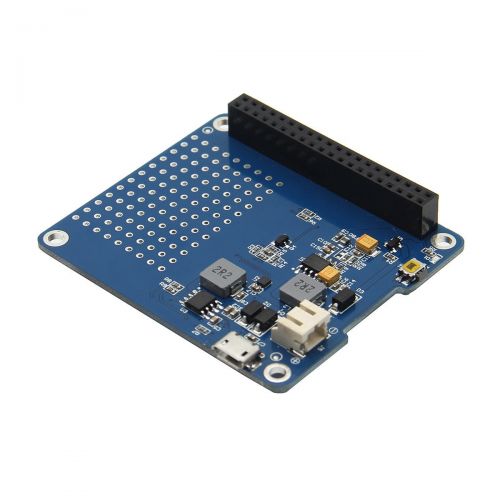  K&A company Geekworm UPS HAT Board + 2500mAh Lithium Battery for Raspberry Pi 3 Model BPi 2B  B+  A+