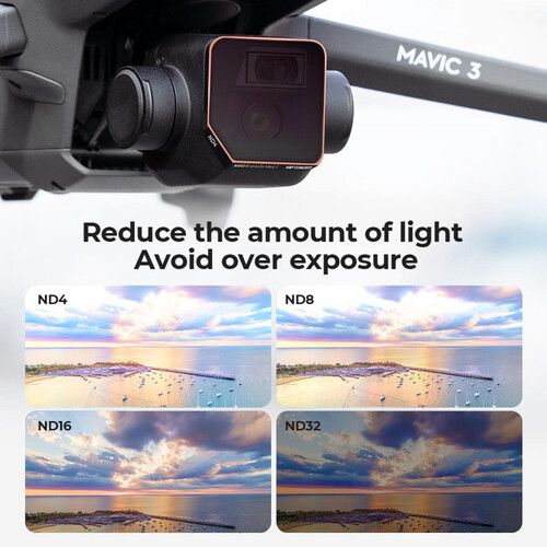  K&F Concept ND4-ND32 Filter Kit for DJI Mavic 3/Mavic 3 Cine