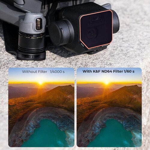  K&F Concept 4-in-1 High-Density Multiple Green Coating ND Filter Kit for DJI Mavic 3