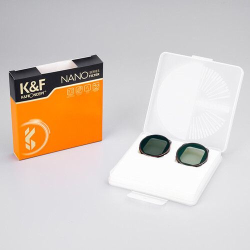  K&F Concept Nano-X CPL/VND Filter Kit for DJI Mavic 3/3 Cine (2-Pack)