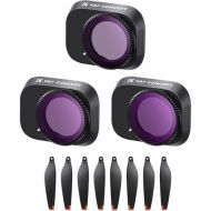 K&F Concept ND/PL Filter Kit for DJI Mini 3 Pro with Propellers (3-Pack)